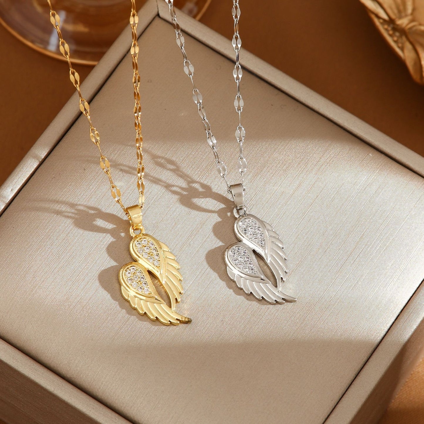 collier acier inoxydable doré argenté Bijouta accessoires
