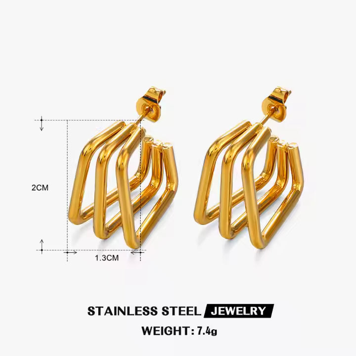 D Glow Earrings