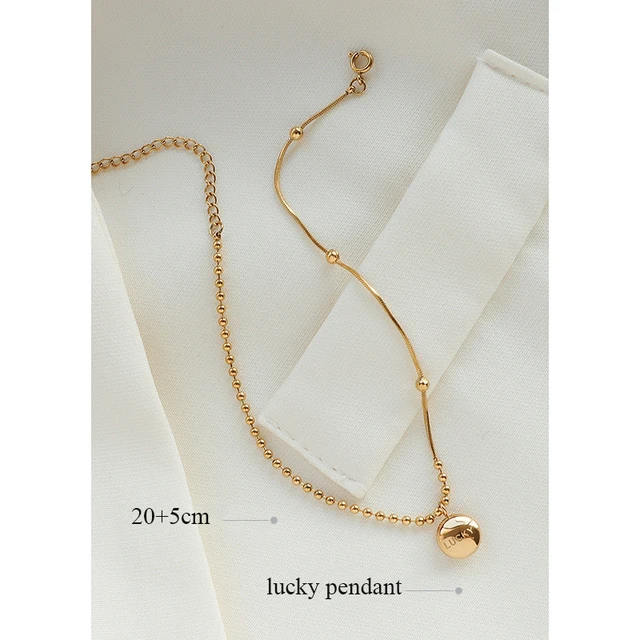 Bracelet de cheville Lucky