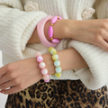 Pink Marble Bracelet