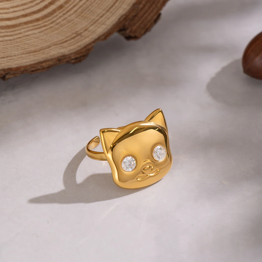 Luna Cat Ring
