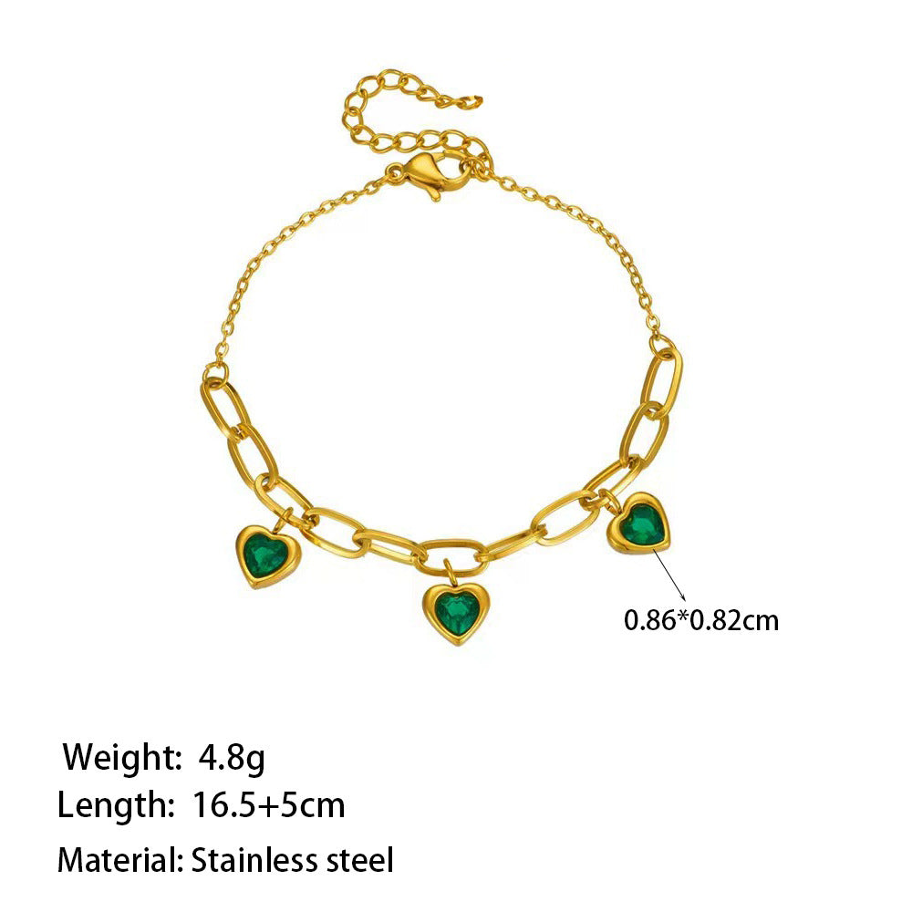 Triple Cœurs Bracelet