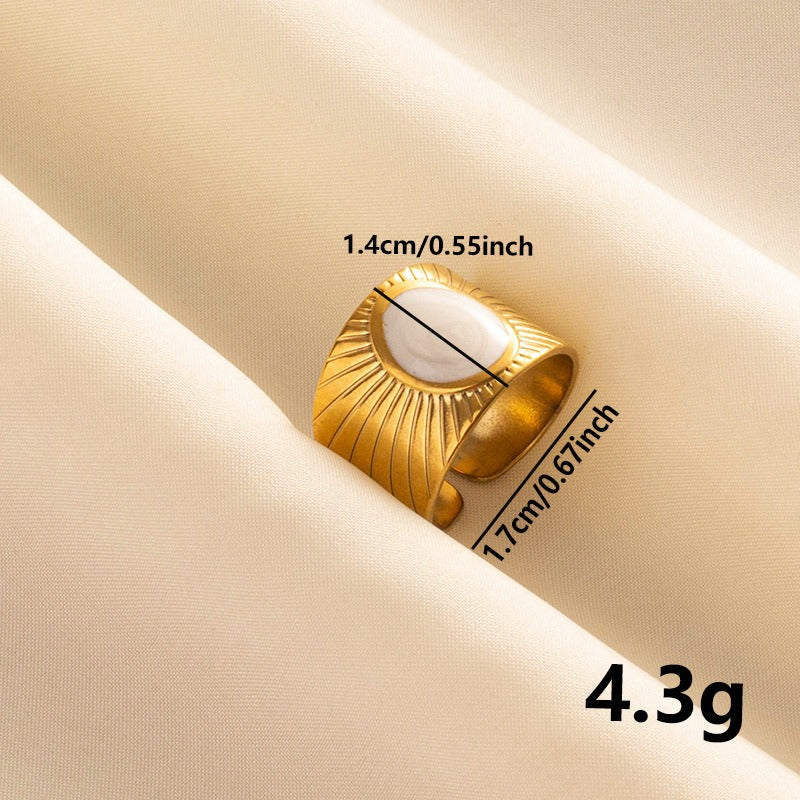 Bague acier inoxydable Bijouta accessoires