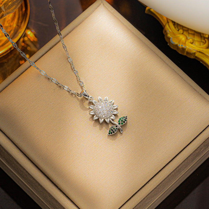 Sunflower Necklace