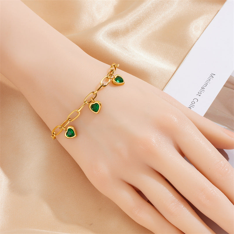Triple Cœurs Bracelet