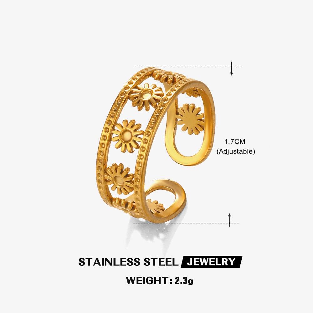 Bague acier inoxydable Bijouta accessoire