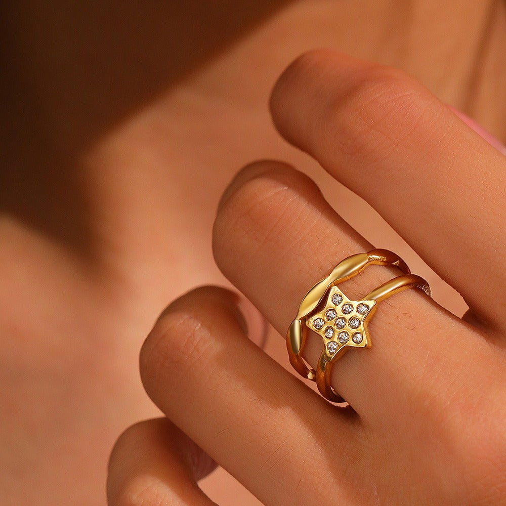 Bague acier inoxydable Bijouta accessoire