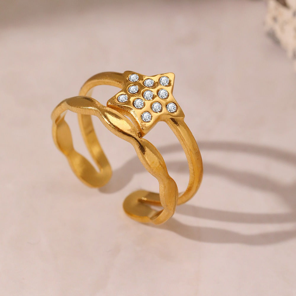 Bague acier inoxydable Bijouta accessoire