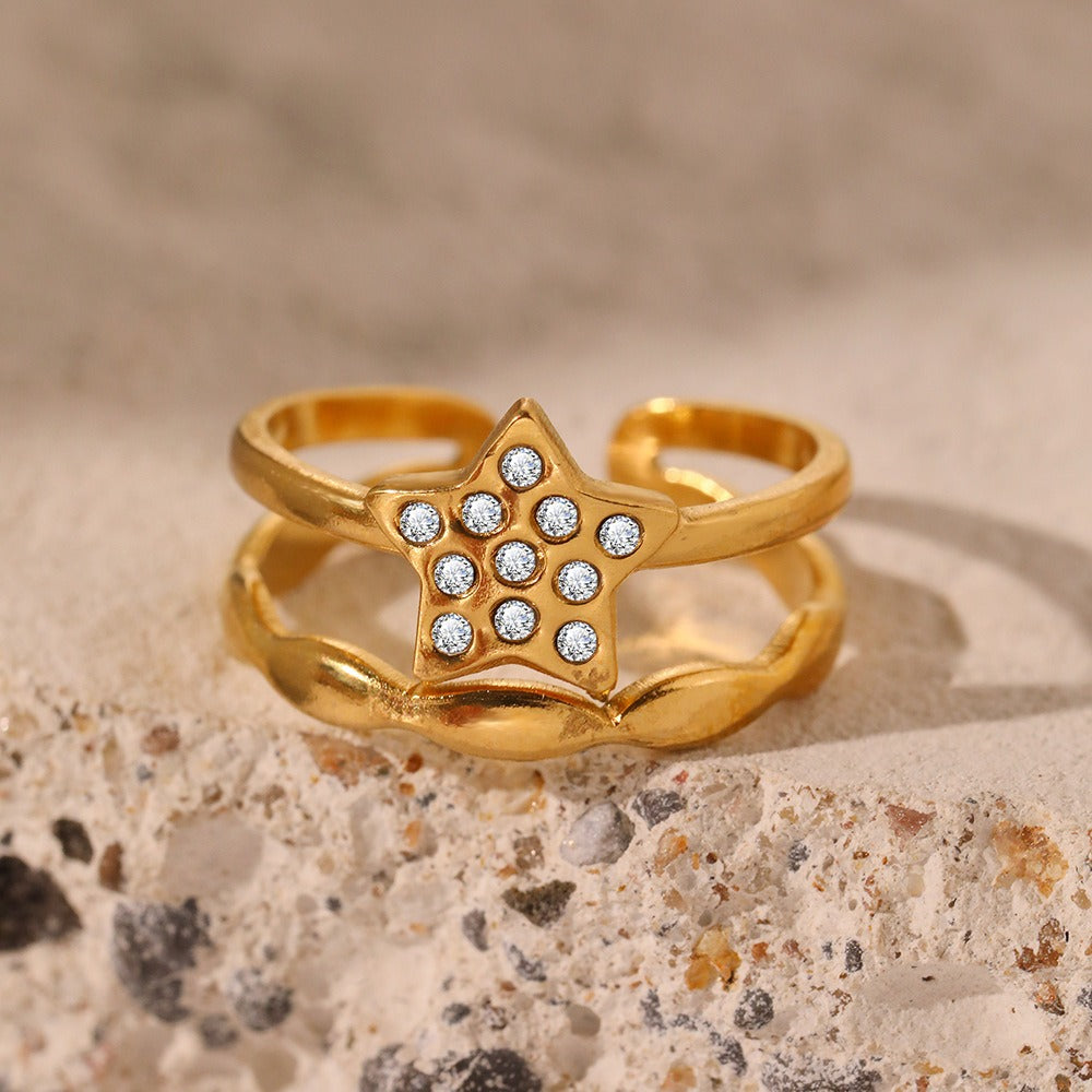 Bague acier inoxydable Bijouta accessoire