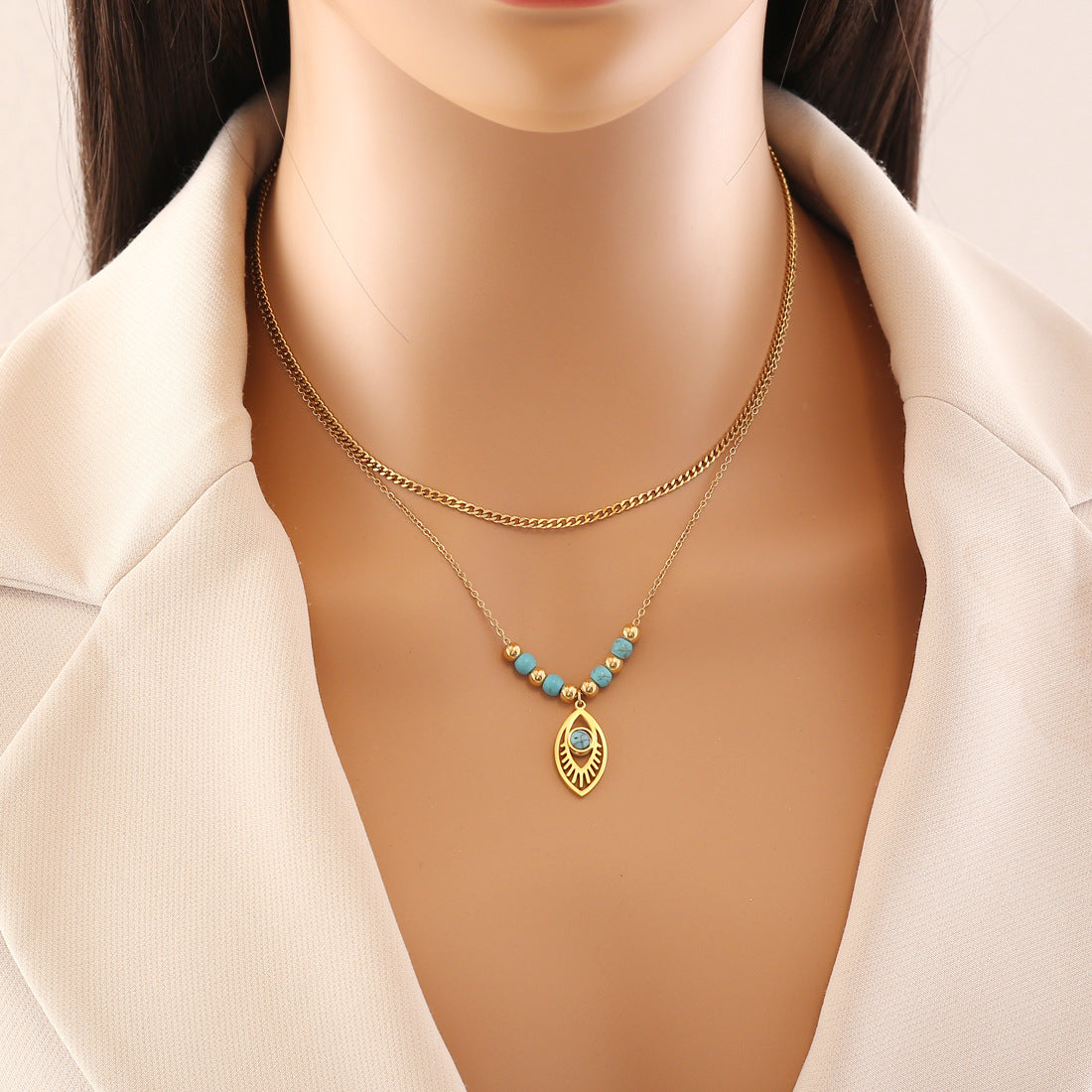 Collier Turquoise