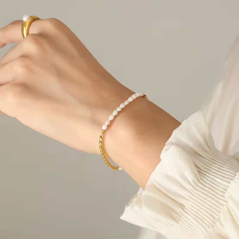 Bracelet Golden Perly