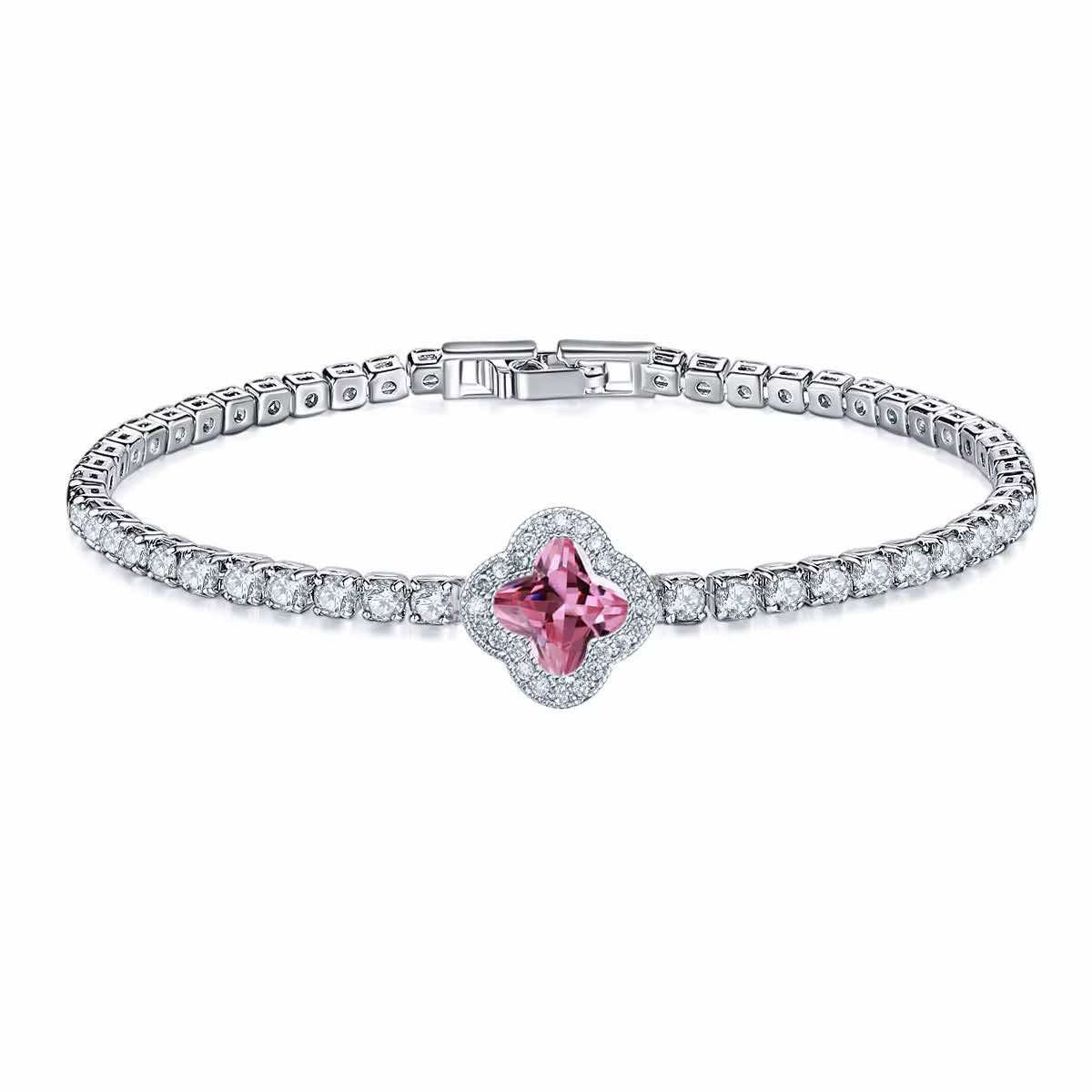 Bracelet Fleur brillante