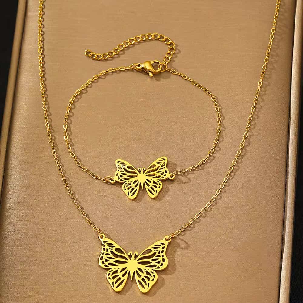 Parure acier inoxydable Bijouta accessoires