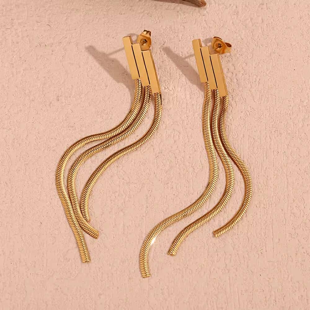 Boucles acier inoxydable Bijouta accessoire