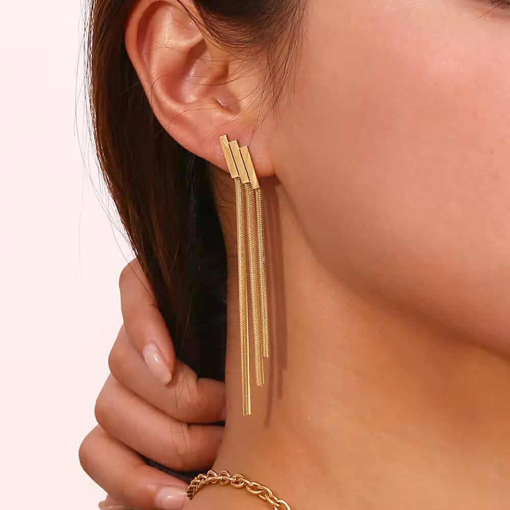 Boucles acier inoxydable Bijouta accessoire
