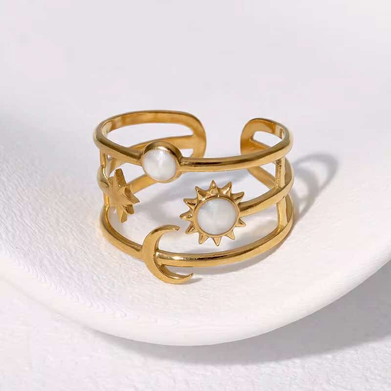 Bague acier inoxydable Bijouta accessoire