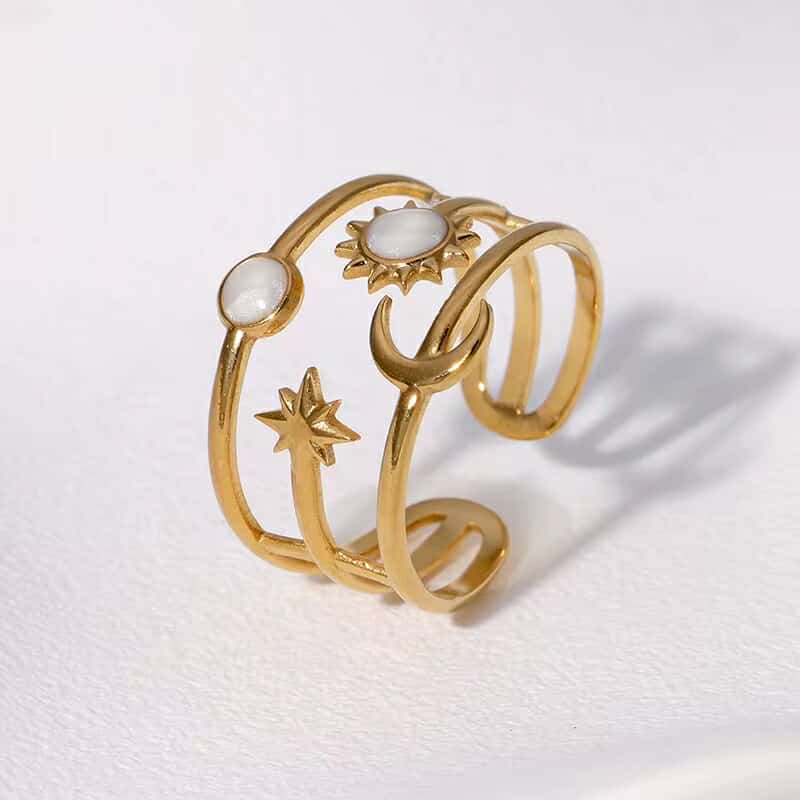 Bague acier inoxydable Bijouta accessoire