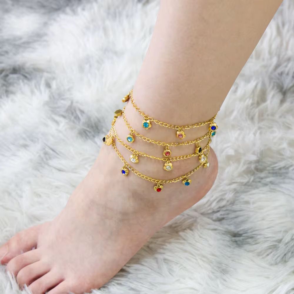 Bracelet de cheville Diamants