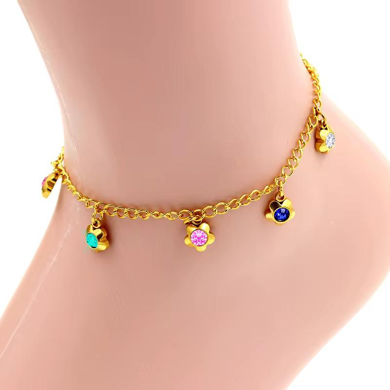 Bracelet de cheville Diamants