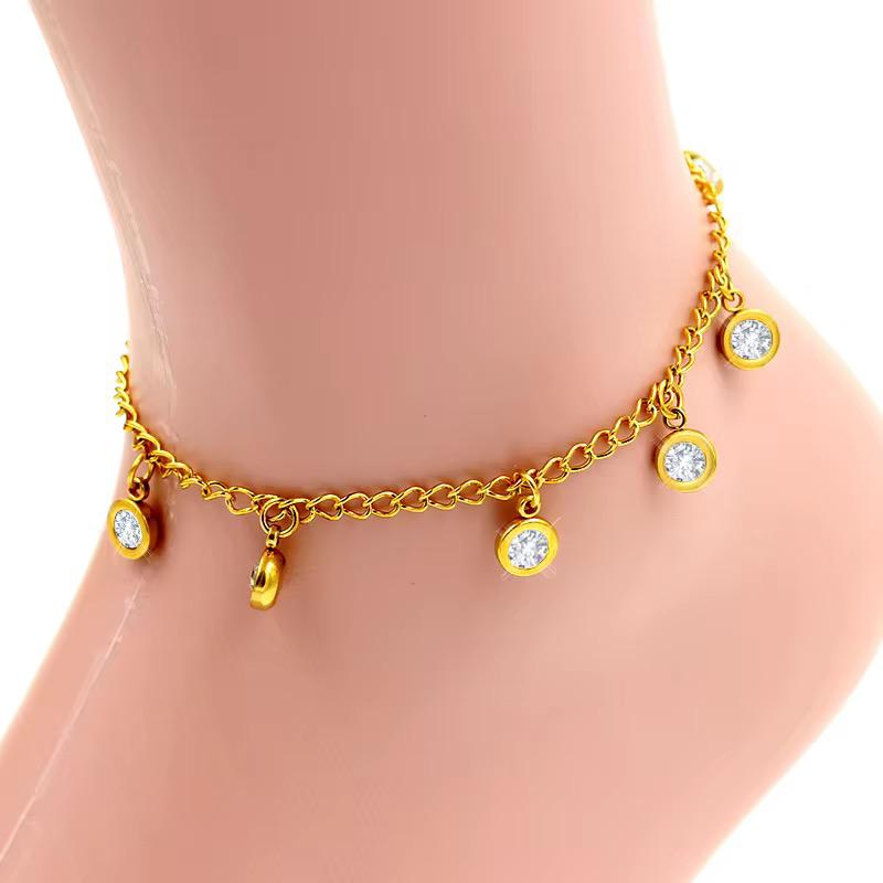Bracelet de cheville Diamants