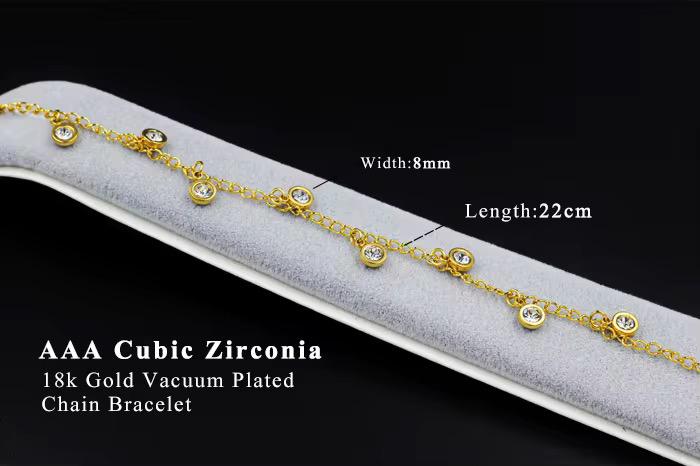 Bracelet de cheville Diamants