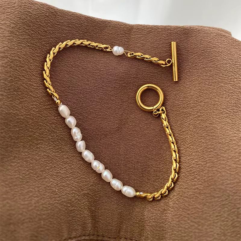 Bracelet Golden Perly