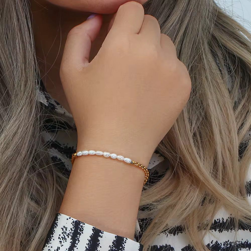 Bracelet Golden Perly
