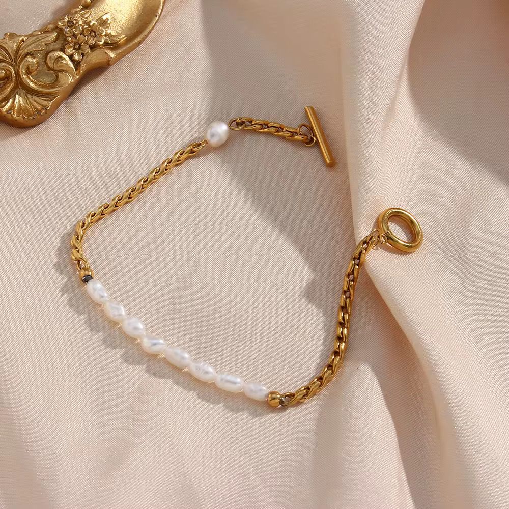Bracelet Golden Perly