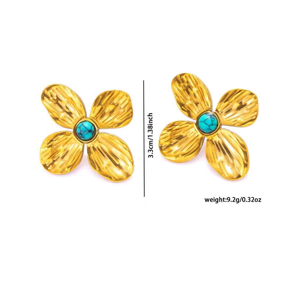 Pack Flowers Turquoise