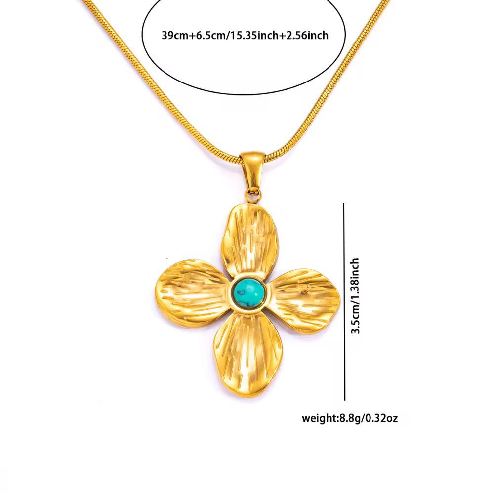 Pack Flowers Turquoise