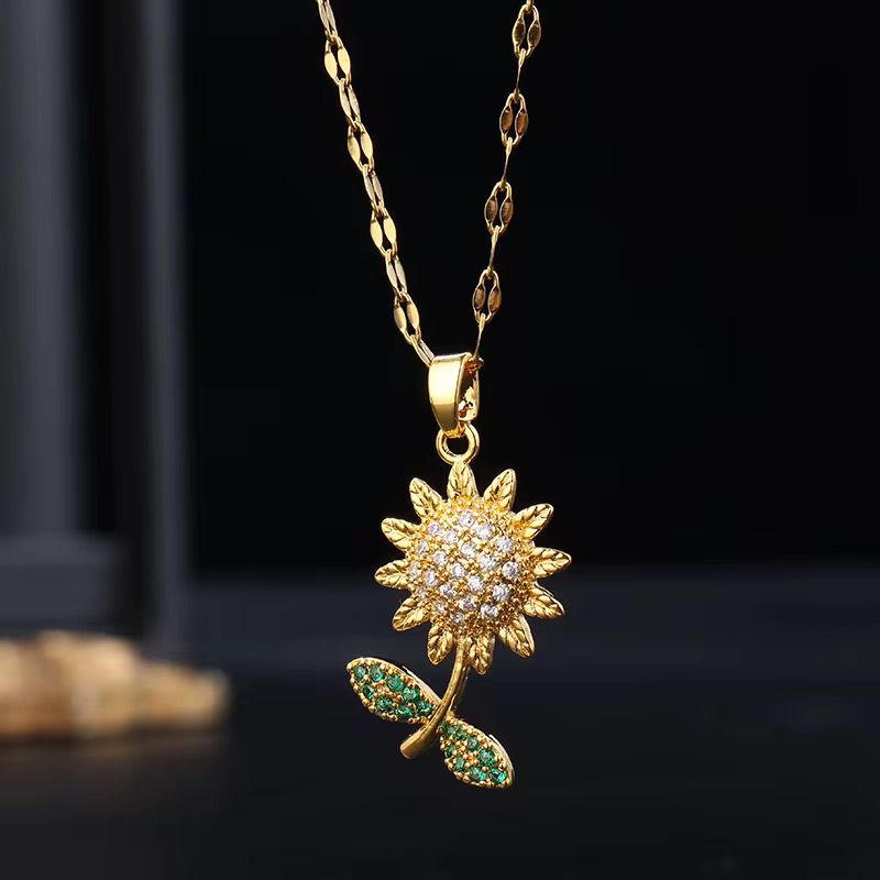 Sunflower Necklace