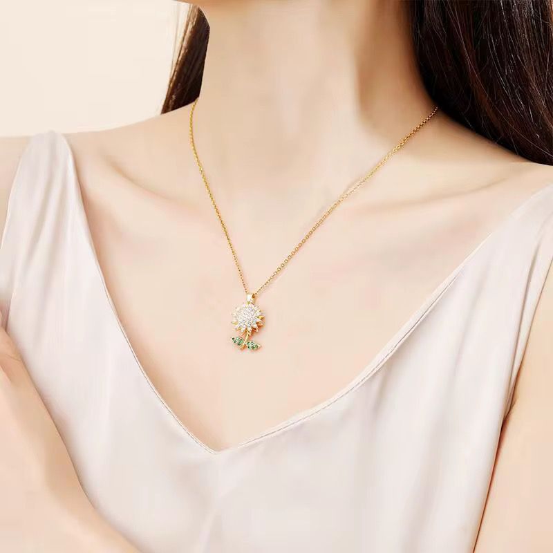 Sunflower Necklace