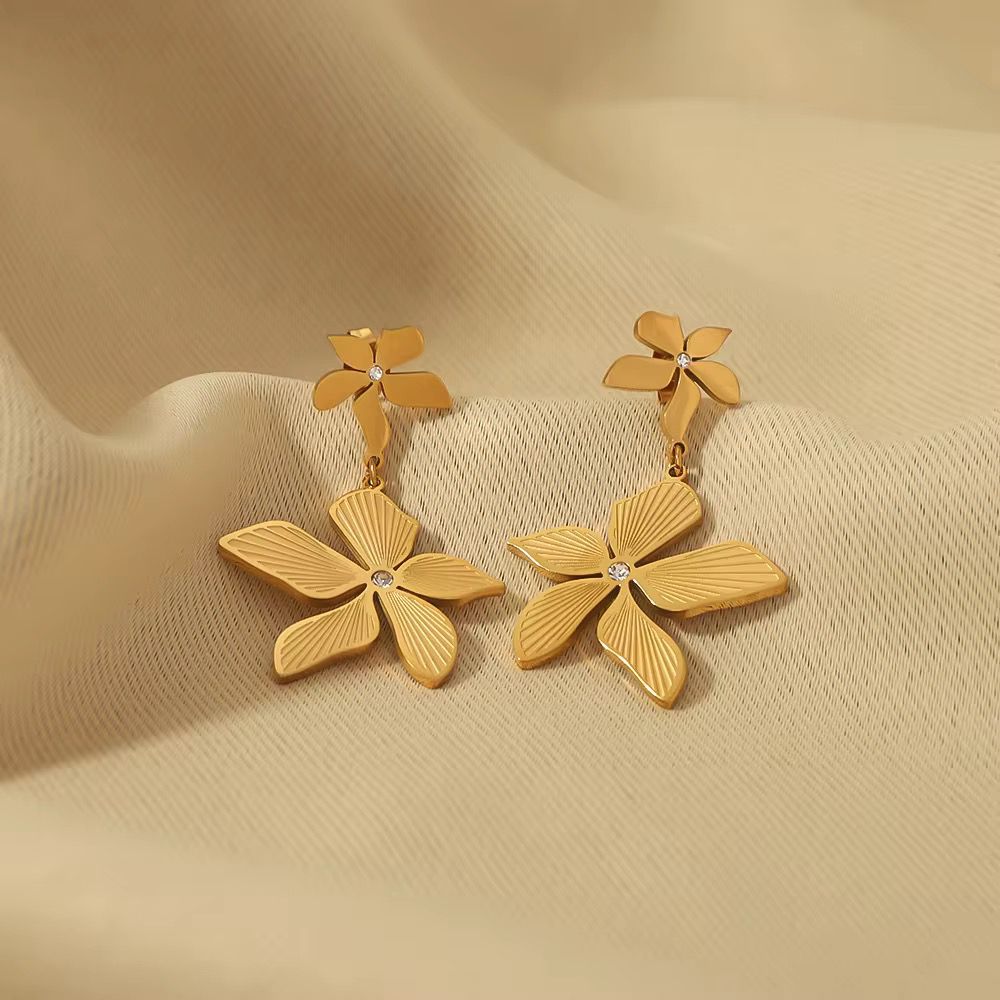Two Flower Earrings