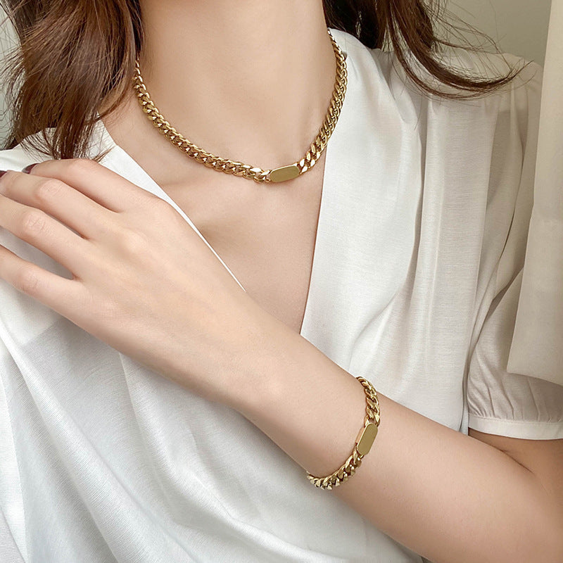 parure acier inoxydable Bijouta accessoires